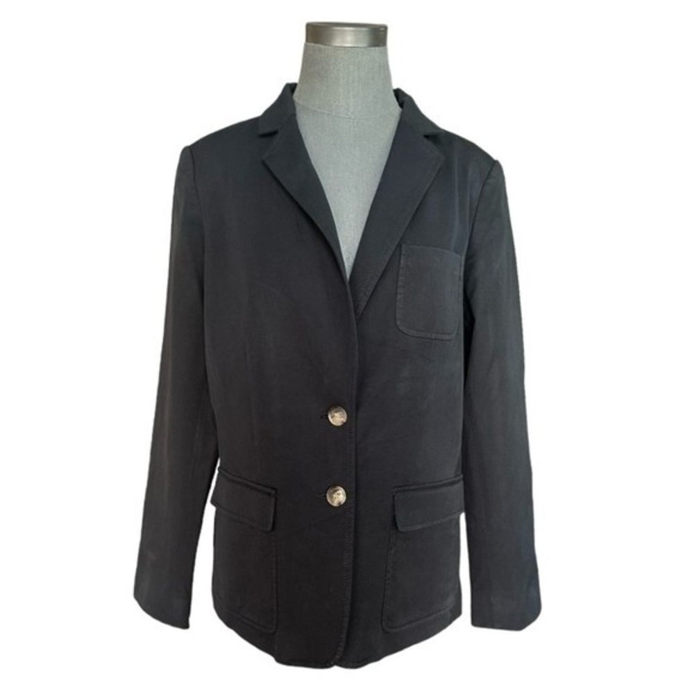 Tommy Hilfiger Women’s Black Tailored Career Blazer Single Breasted Size 16 NWOT - Picture 5 of 10